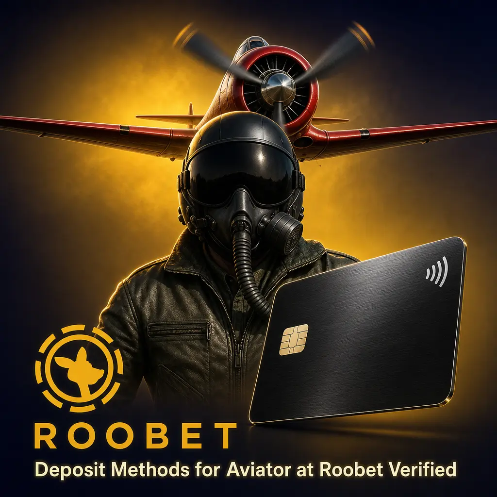 Roobet cashier showing verified deposit methods for Aviator, including crypto options and Cash for funding gameplay