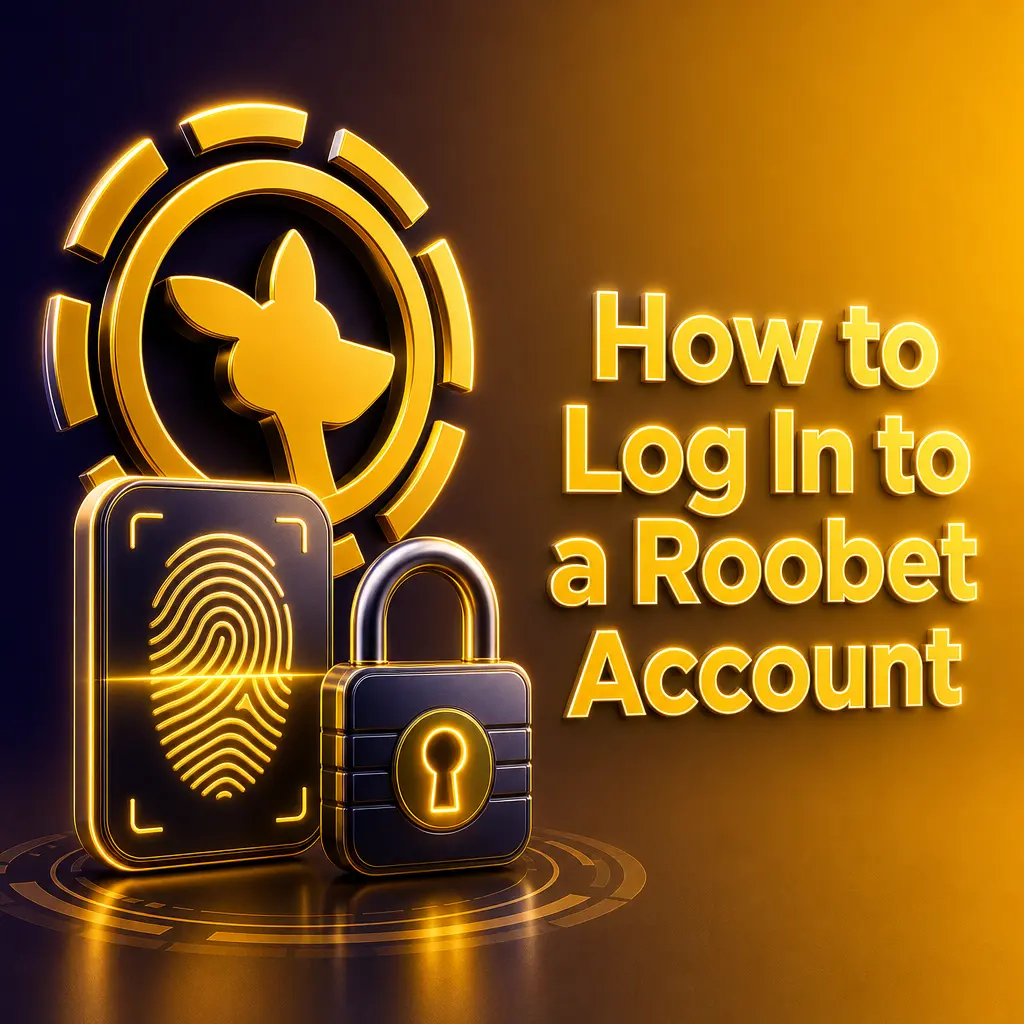 Step-by-step guide showing how to log in to a Roobet account using email, password, or Google sign-in with 2FA.