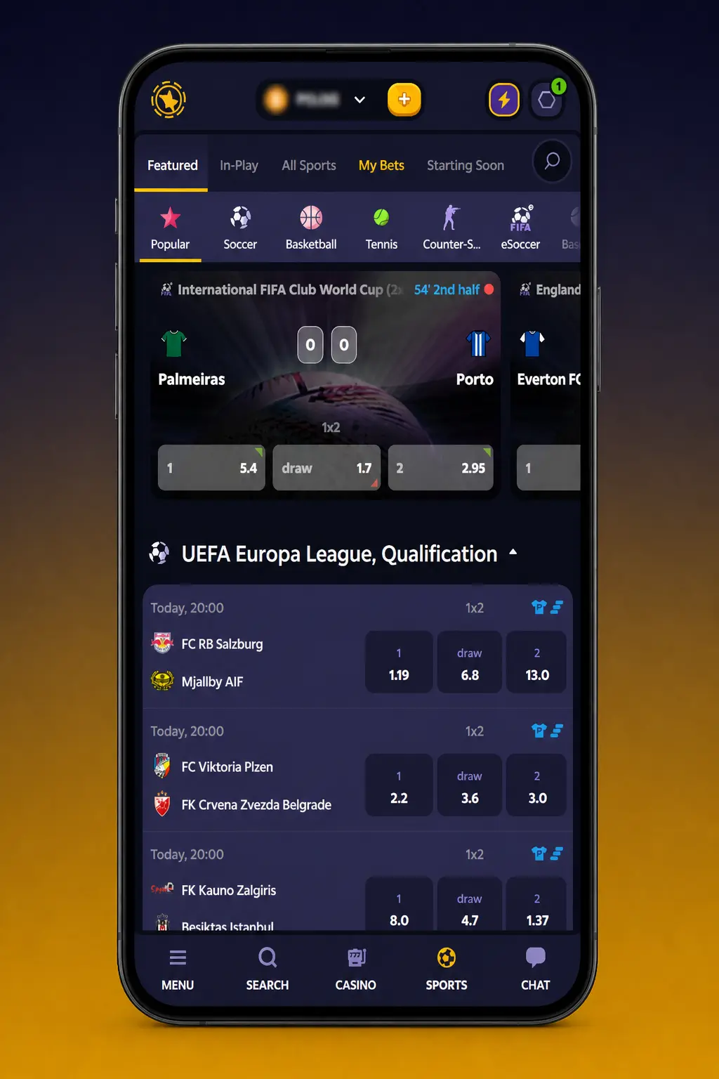 Step-by-step screenshot showing how to place a CS2 bet on Roobet, from registration to confirming a wager
