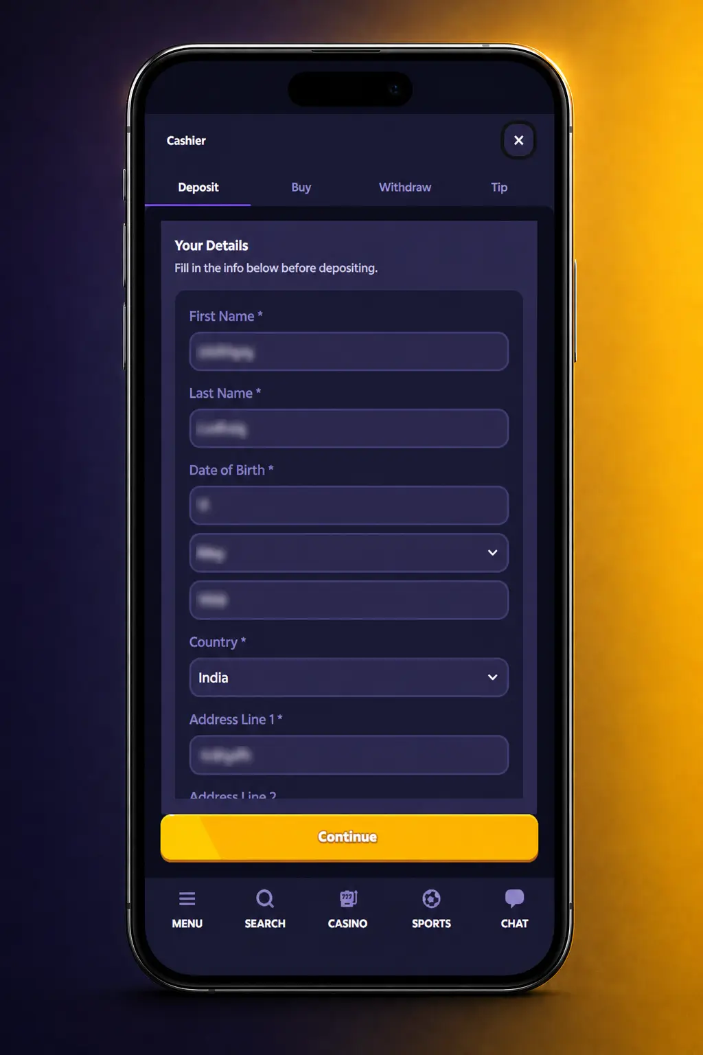Step-by-step guide showing how to place a Dota 2 bet at Roobet sportsbook, from signup to confirming your stake.