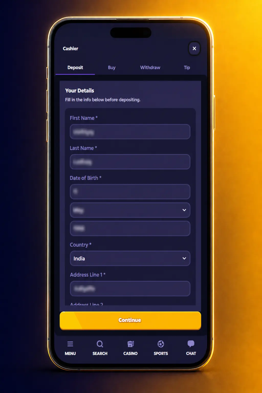 Step-by-step guide showing how to register, verify, deposit crypto, and place a League of Legends bet on Roobet.