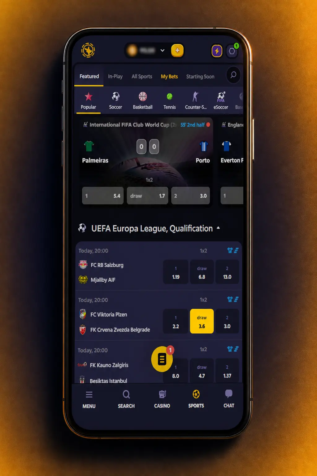 Step-by-step screenshot guide showing how to register, deposit crypto, and place a StarCraft II bet on Roobet.