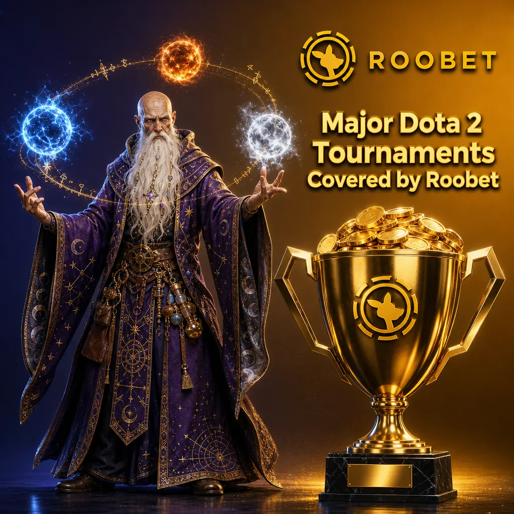 Major Dota 2 tournaments like The International and DPC Leagues covered by Roobet for prematch and in-play betting